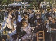 Pierre-Auguste Renoir bal au Moulin de la Galette (mk09) Germany oil painting reproduction